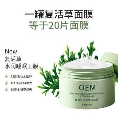 活泉_复活草睡眠面膜OEM